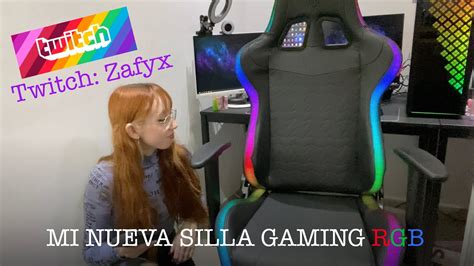 Mi nueva Silla Gaming con RGB! Montaje + Review .